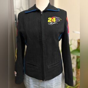 Vintage Chase Authentic Women's Nascar Jeff Gordon 24 DuPont Racing Jacket